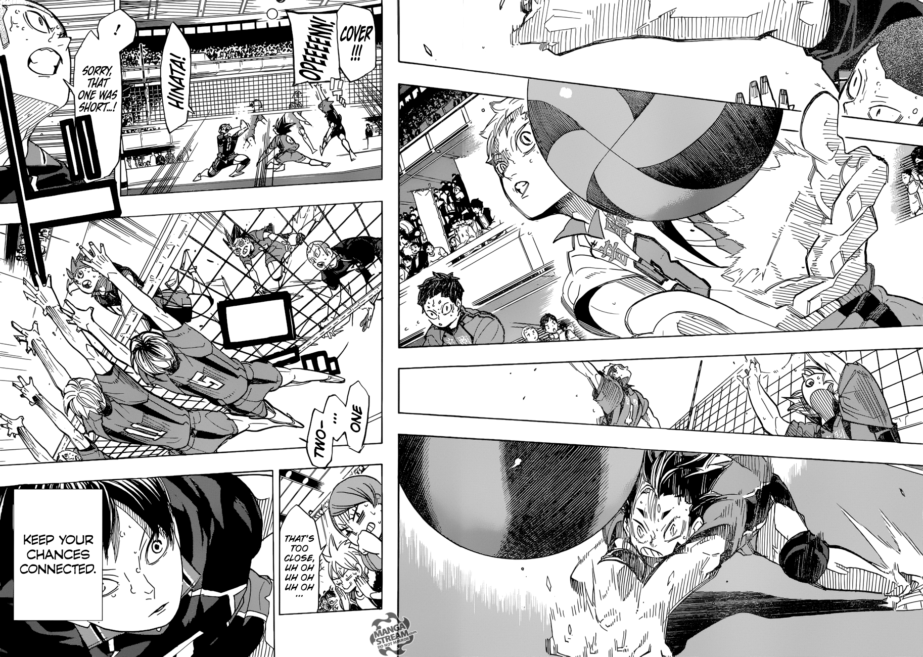 Haikyuu!!, Chapter 319 image 03
